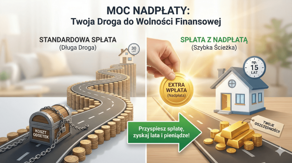 Jak spłacić kredyt hipoteczny 10 lat wcześniej? Potęga nadpłaty